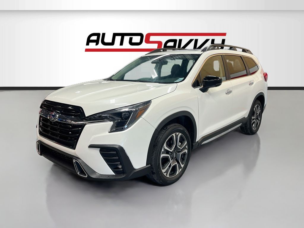 Used 2025 Crystal White Pearl Subaru Touring image 3