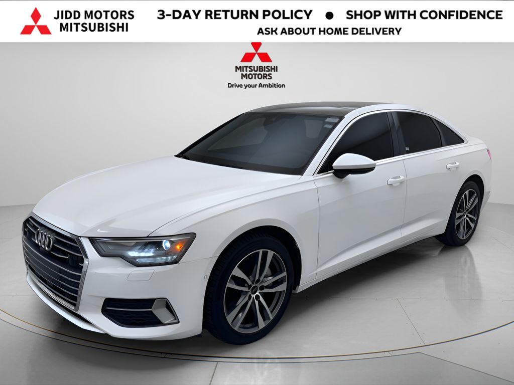 Ibis White 2023 Audi A6 Sedan All-Wheel Drive 7-Speed Automatic