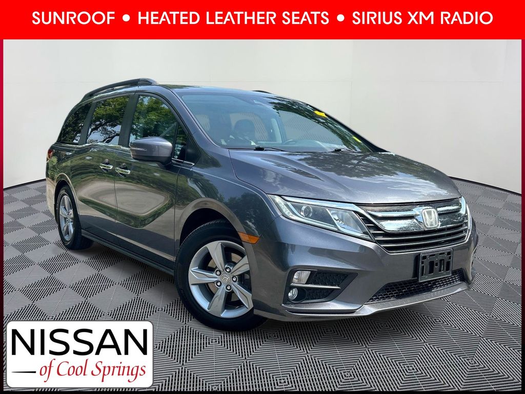 Gray 2020 Honda Odyssey Minivan Front-Wheel Drive Automatic