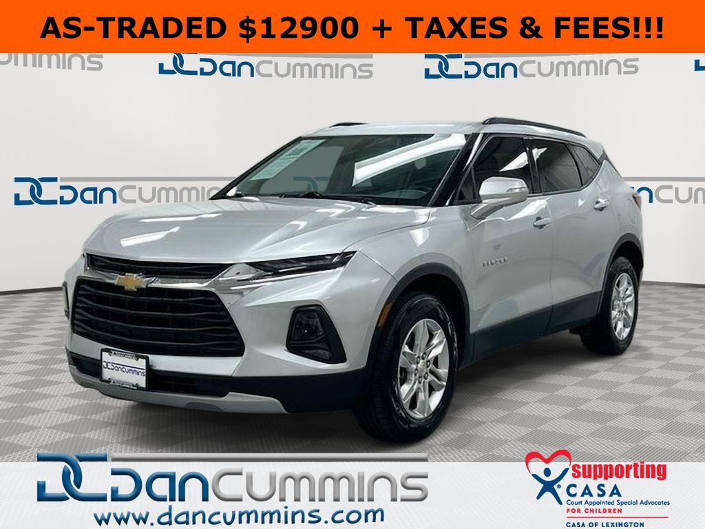 Silver Ice Metallic 2019 Chevrolet Blazer 1LT FWD SUV / Crossover Front-Wheel Drive 9-Speed Automatic