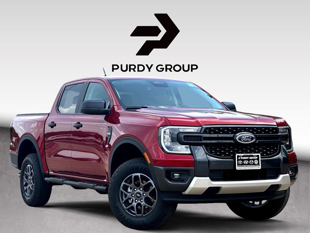 Ruby Red Metallic 2025 Ford Ranger Pickup Truck 4X2 Automatic
