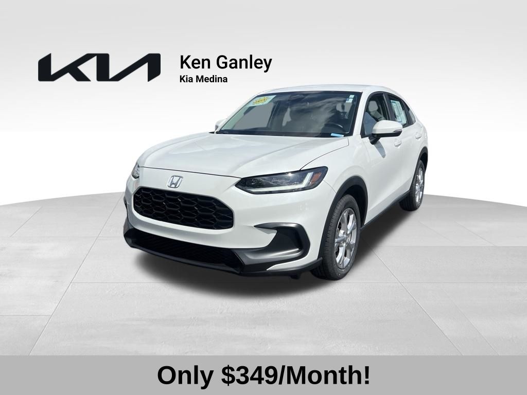 Lunar Silver Metallic 2024 Honda HR-V SUV / Crossover All-Wheel Drive Continuously Variable Transmission