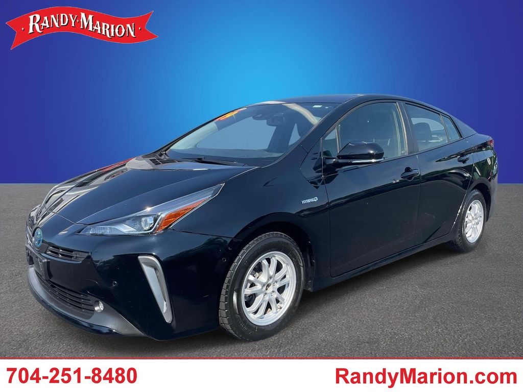Midnight Black Metallic 2019 Toyota Prius XLE AWD-e Hatchback All-Wheel Drive Continuously Variable Transmission