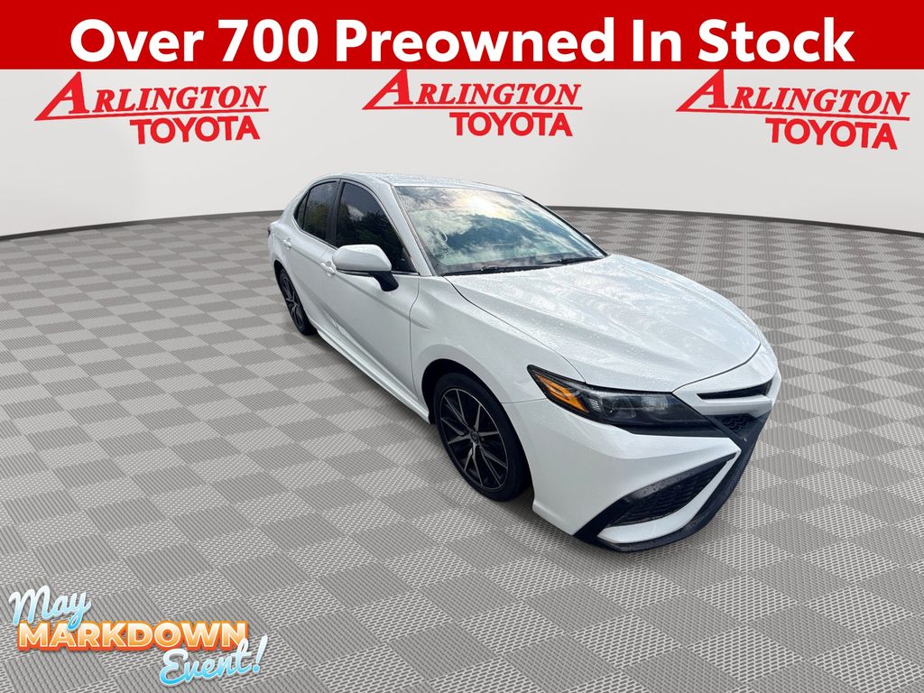Ice Cap 2023 Toyota Camry SE FWD Sedan Front-Wheel Drive 8-Speed Automatic