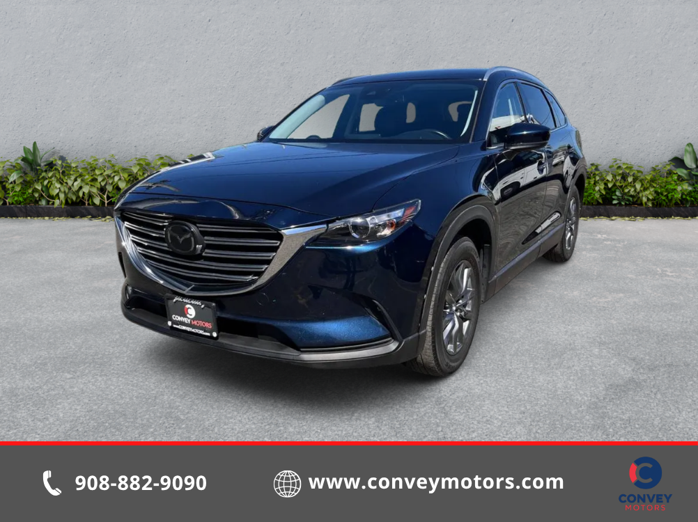 Deep Crystal Blue Mica 2021 Mazda CX-9 Touring AWD SUV / Crossover All-Wheel Drive 6-Speed Automatic