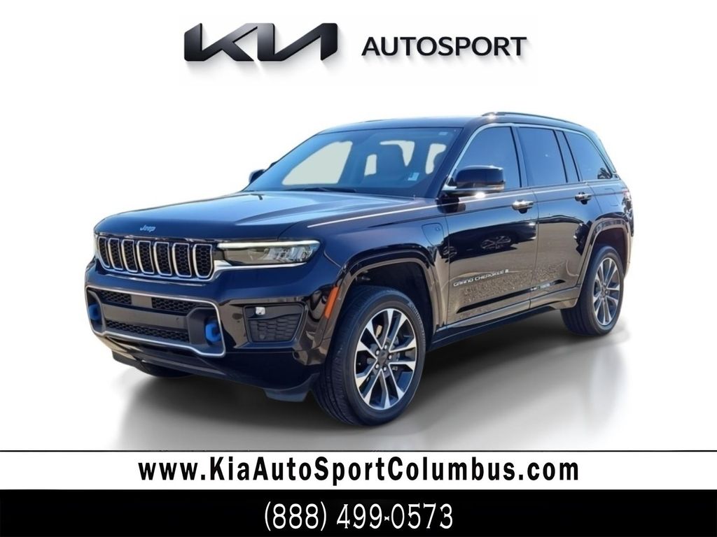 Ember Pearlcoat 2022 Jeep Grand Cherokee 4xe Overland 4WD SUV / Crossover Four-Wheel Drive 8-Speed Automatic