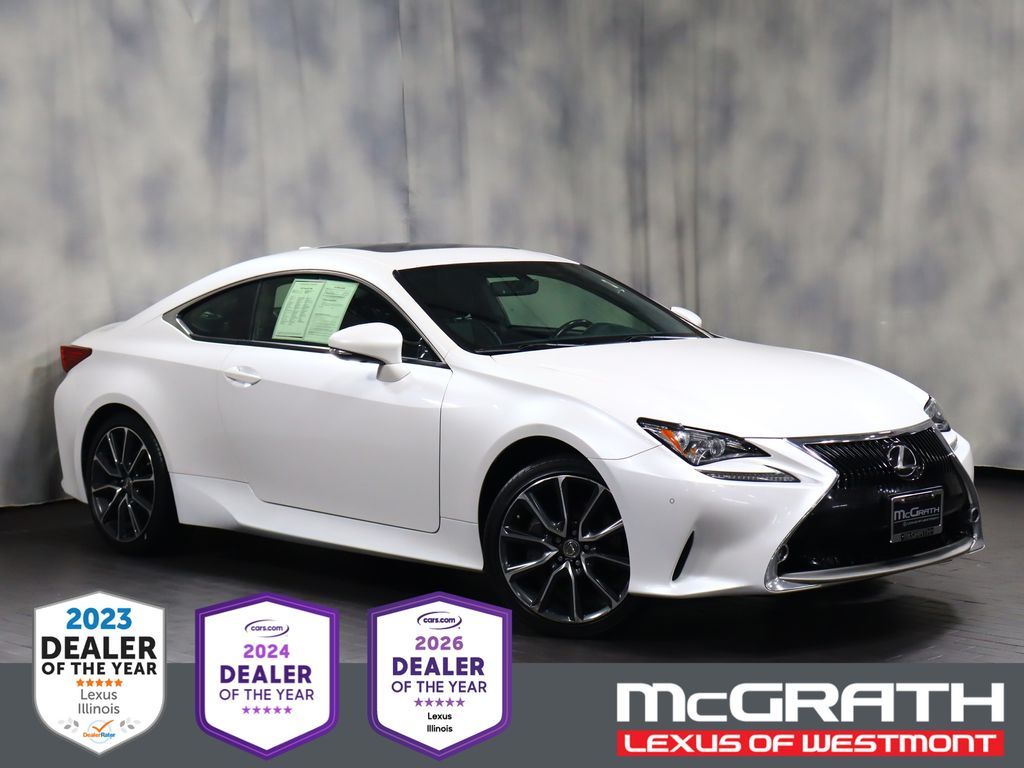 White Pearl 2017 Lexus RC Coupe All-Wheel Drive 6-Speed Automatic