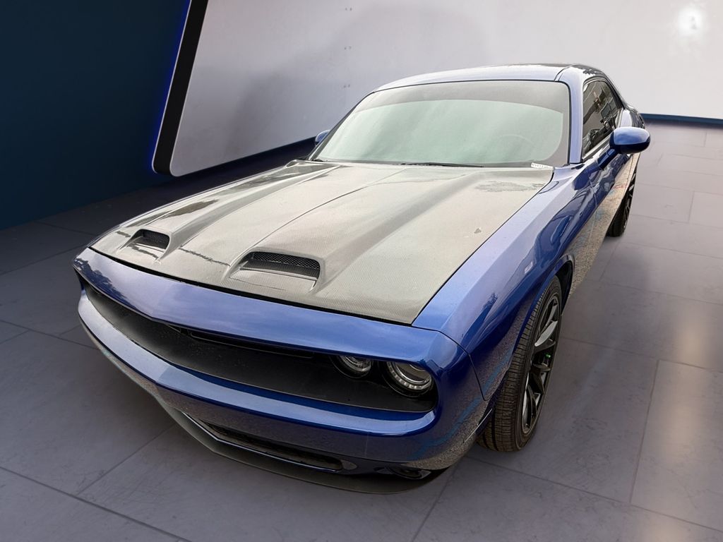 Indigo Blue 2021 Dodge Challenger R/T Scat Pack RWD Coupe Rear-Wheel Drive 8-Speed Automatic