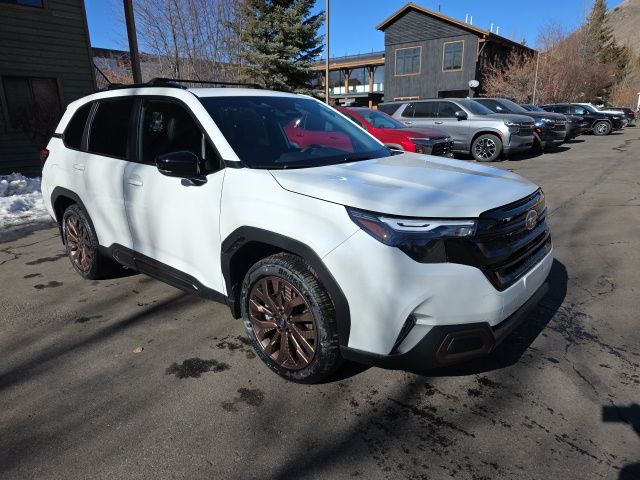 Crystal White Pearl 2026 Subaru Forester Sport Crossover AWD SUV / Crossover All-Wheel Drive Continuously Variable Transmission