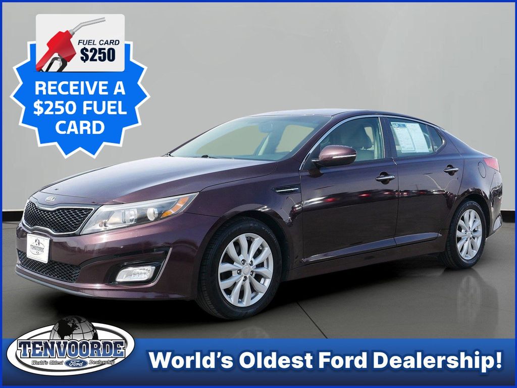 Dark Cherry 2015 Kia Optima EX Sedan Front-Wheel Drive 6-Speed Automatic