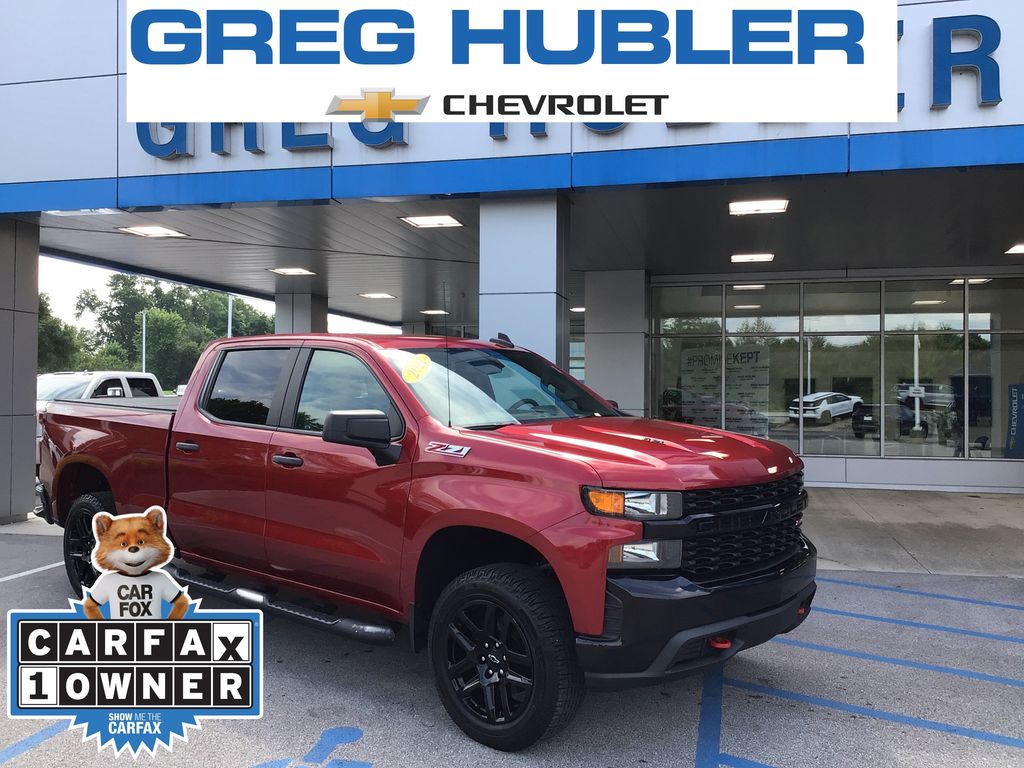 Cherry Red Tintcoat 2021 Chevrolet Silverado 1500 Pickup Truck Four-Wheel Drive Automatic