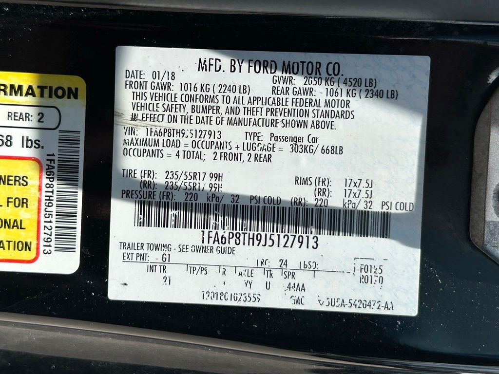Used 2018 Shadow Black Ford EcoBoost image 44