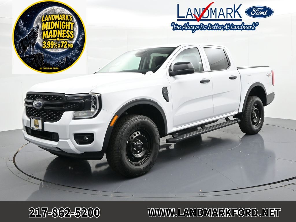 Oxford White 2026 Ford Ranger Pickup Truck Four-Wheel Drive Automatic