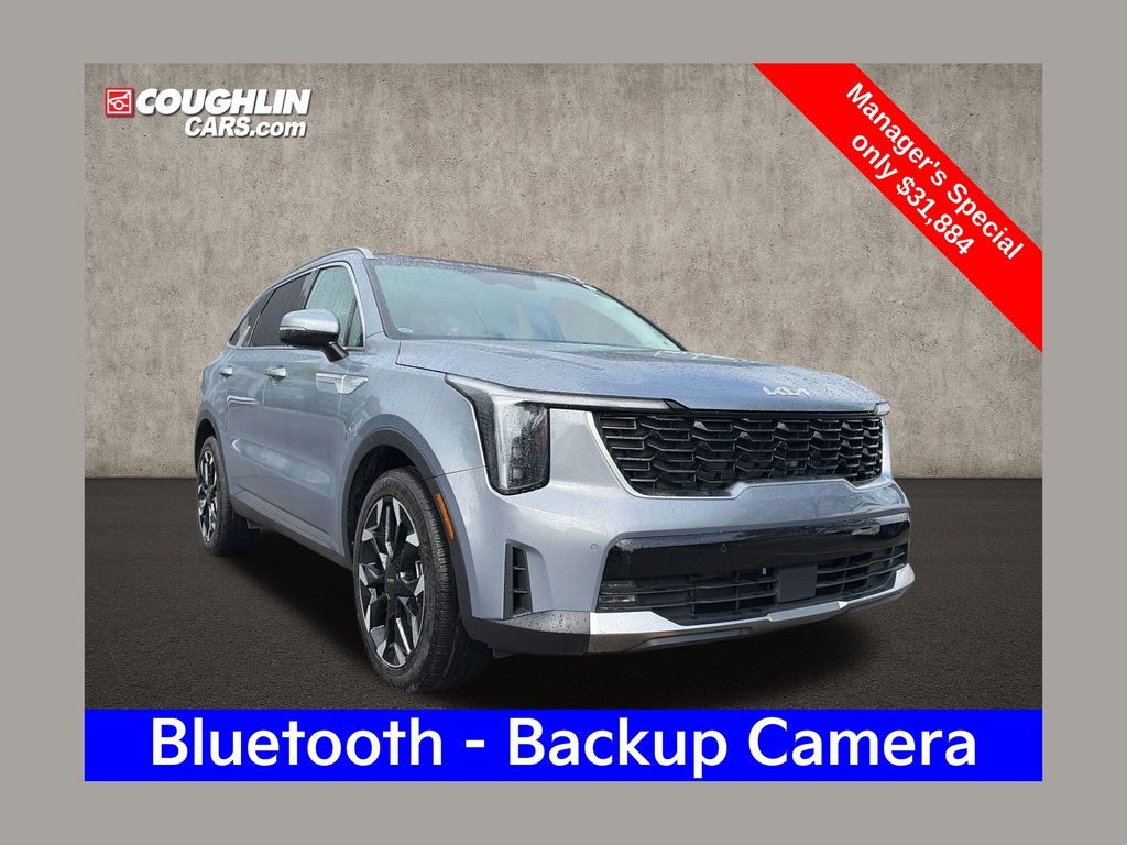 Everlasting Silver 2025 Kia Sorento SUV / Crossover Front-Wheel Drive 8-Speed Dual Clutch