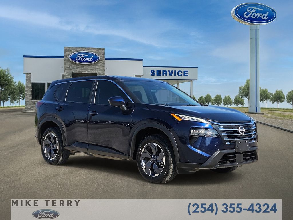 Deep Ocean Blue 2025 Nissan Rogue SUV / Crossover Front-Wheel Drive Continuously Variable Transmission