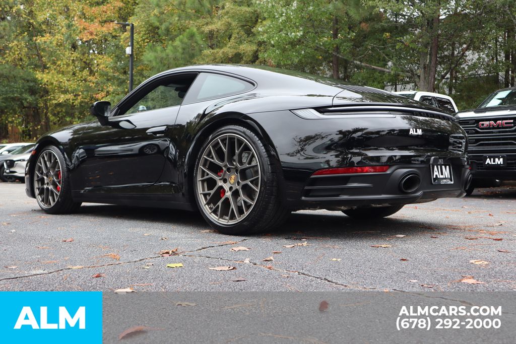 Used 2022 Black Porsche Carrera S image 9