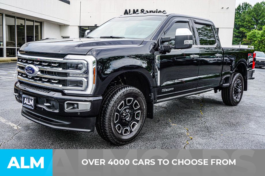 Used 2024 Black Ford Platinum image 2