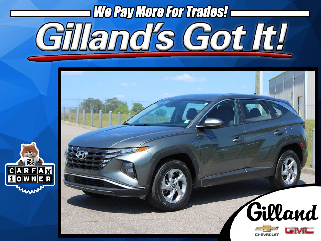 Amazon Gray 2023 Hyundai Tucson SE AWD SUV / Crossover All-Wheel Drive 8-Speed Automatic