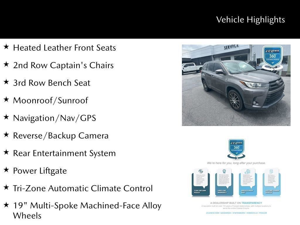 2017 Toyota Highlander SE
