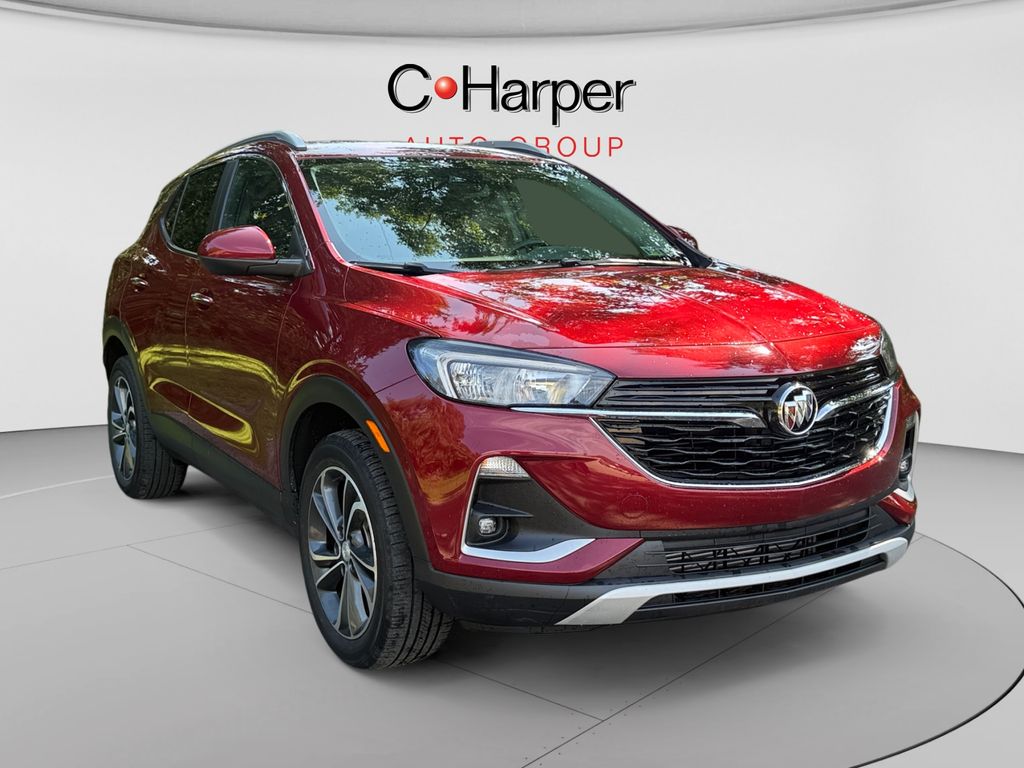 Cinnabar Metallic 2023 Buick Encore GX SUV / Crossover All-Wheel Drive 9-Speed Automatic
