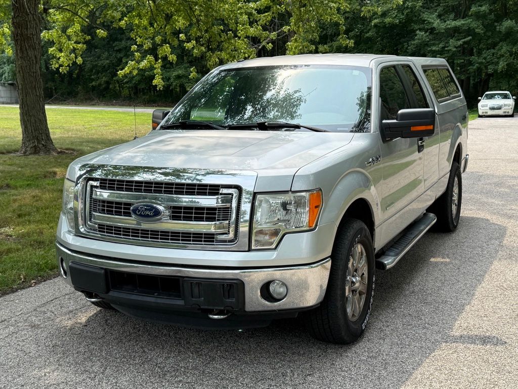 Ingot Silver 2014 Ford F-150 Pickup Truck Four-Wheel Drive 6-Speed Automatic