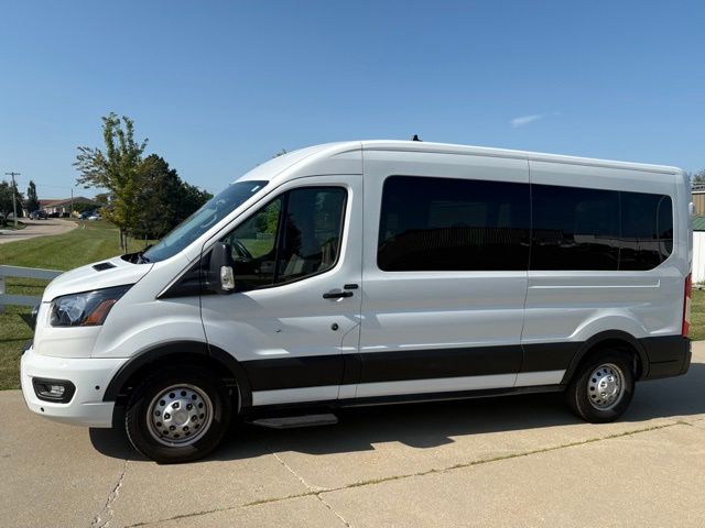 Oxford White 2024 Ford Transit Passenger Van All-Wheel Drive 