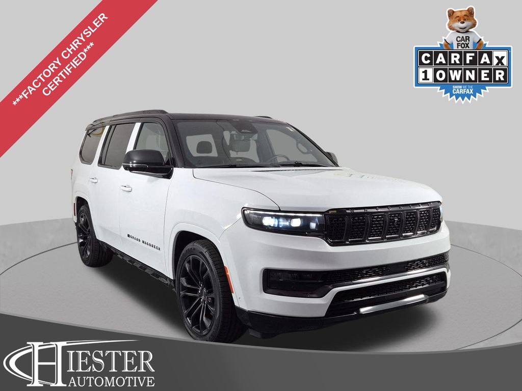 Bright White Clearcoat 2024 Jeep Grand Wagoneer SUV / Crossover Four-Wheel Drive 8-Speed Automatic