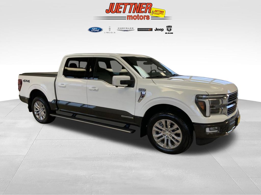 Brown 2024 Ford F-150 King Ranch SuperCrew 4WD Pickup Truck Four-Wheel Drive Automatic
