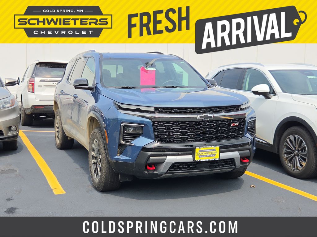 Lakeshore Blue Metallic 2025 Chevrolet Traverse SUV / Crossover Four-Wheel Drive 8-Speed Automatic