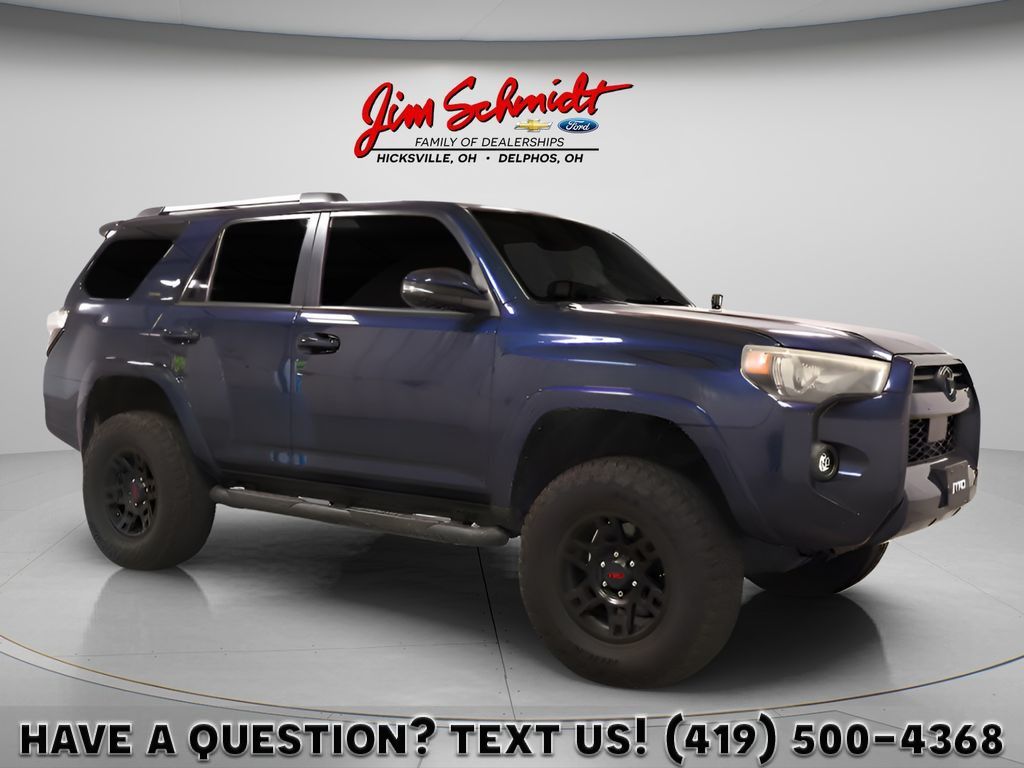 Nautical Blue Metallic 2021 Toyota 4Runner SUV / Crossover Four-Wheel Drive 5-Speed Automatic Overdrive