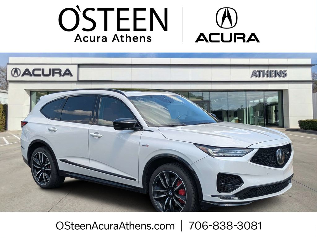 Platinum White Pearl 2023 Acura MDX SUV / Crossover All-Wheel Drive Automatic