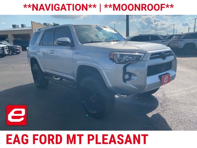 Classic Silver Metallic 2023 Toyota 4Runner SUV / Crossover Four-Wheel Drive 5-Speed Automatic