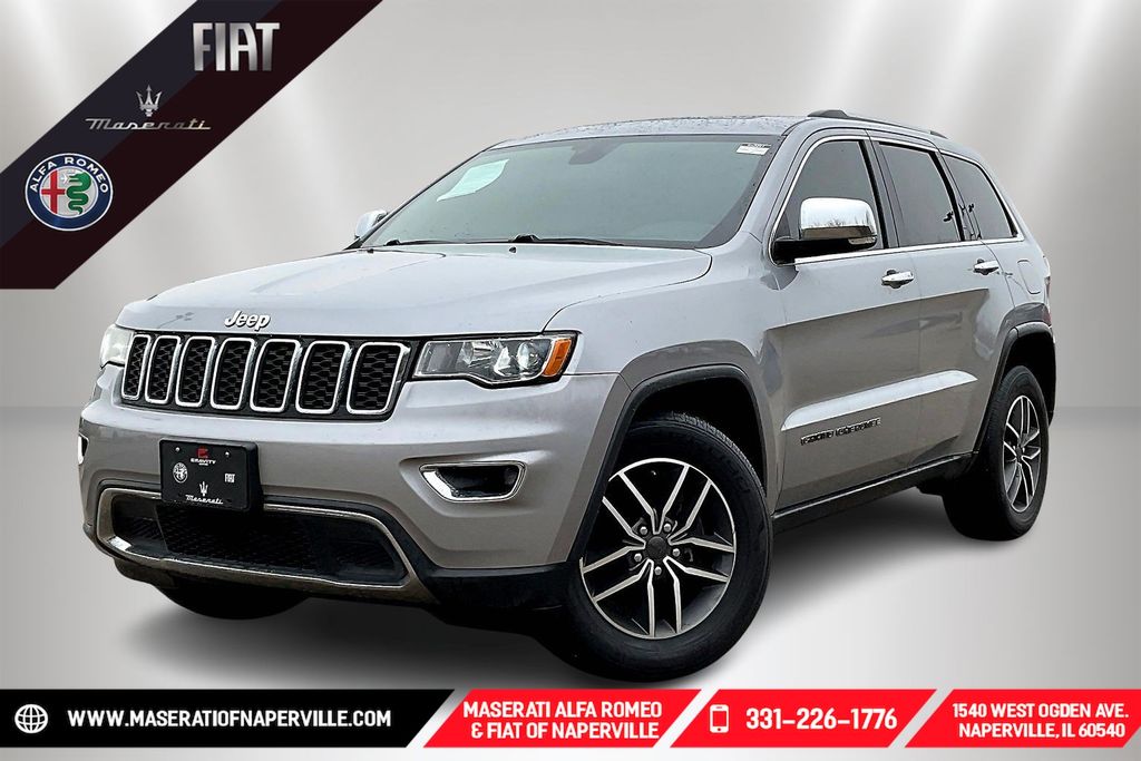 Billet Silver Metallic Clearcoat 2020 Jeep Grand Cherokee Limited 4WD SUV / Crossover Four-Wheel Drive 8-Speed Automatic