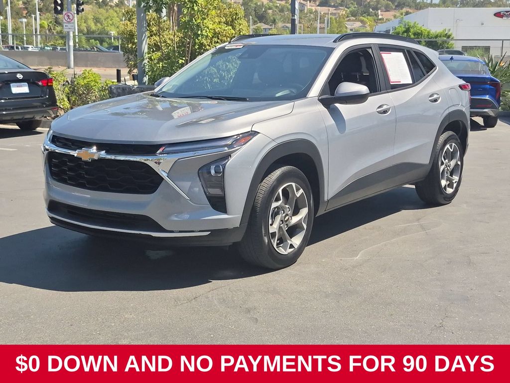 Sterling Gray Metallic 2025 Chevrolet Trax SUV / Crossover Front-Wheel Drive 6-Speed Automatic