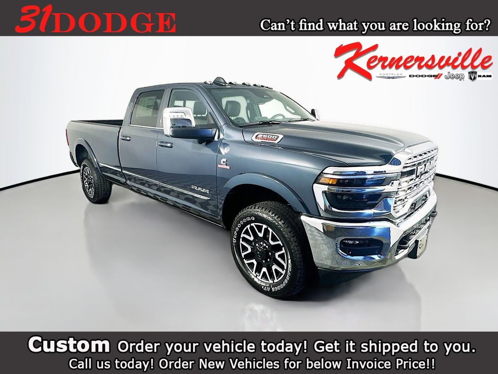 Blue Metallic 2026 RAM 2500 Pickup Truck Four-Wheel Drive Automatic