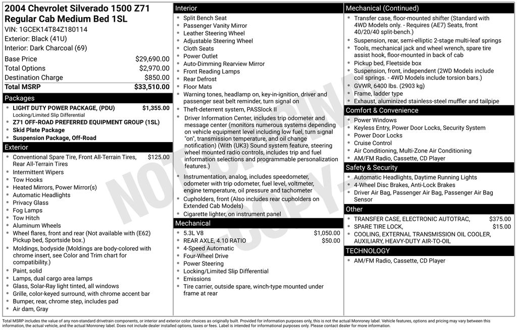 2004 Chevrolet Silverado 1500 Z71 - Image 3