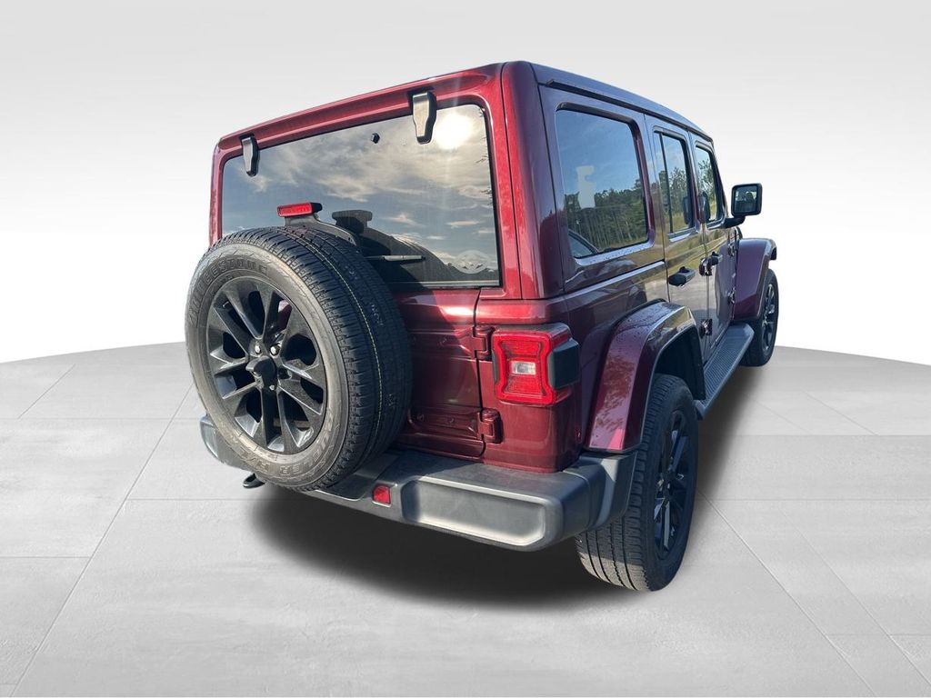 2021 Snazzberry Pearlcoat Jeep Wrangler Unlimited Sahara 4xe 4X4 SUV