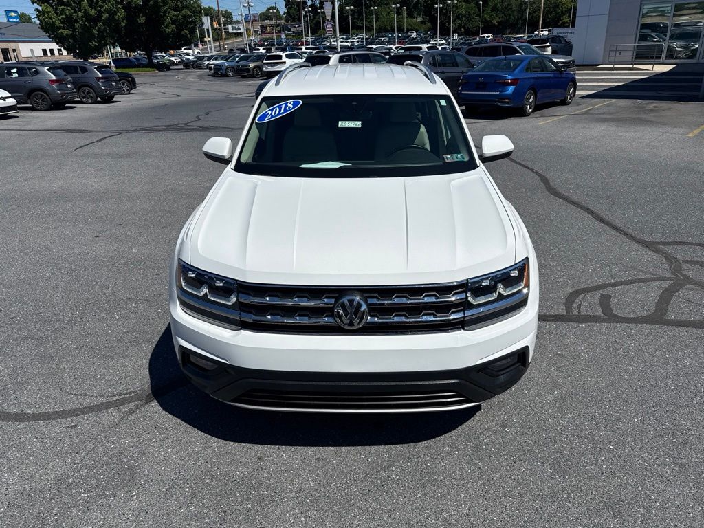 2019 Volkswagen Atlas 3.6L V6 SE White at Carlisle Cadillac Buick GMC
