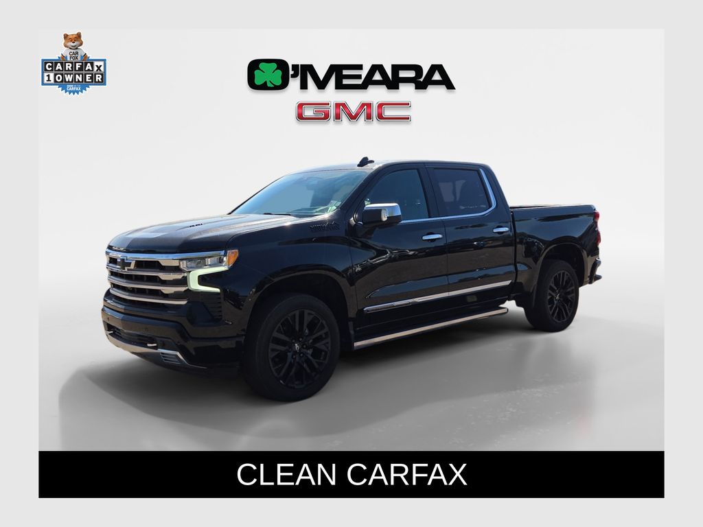 Black 2022 Chevrolet Silverado 1500 Pickup Truck Four-Wheel Drive Automatic