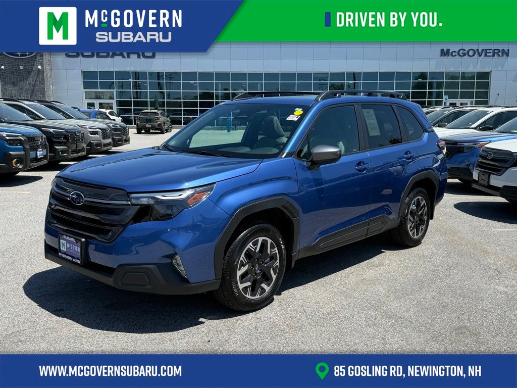 Daybreak Blue Pearl 2026 Subaru Forester SUV / Crossover All-Wheel Drive Continuously Variable Transmission