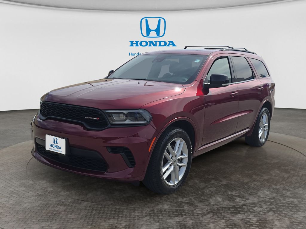 Octane Red Pearlcoat 2024 Dodge Durango GT Plus AWD SUV / Crossover All-Wheel Drive 8-Speed Automatic