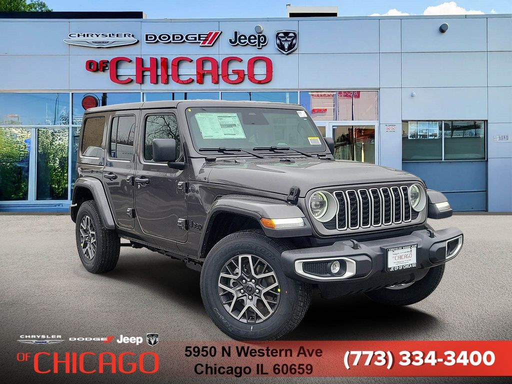 Gray (Granite Crystal Metallic Clearcoat) 2026 Jeep Wrangler SUV / Crossover Four-Wheel Drive 8-Speed Automatic