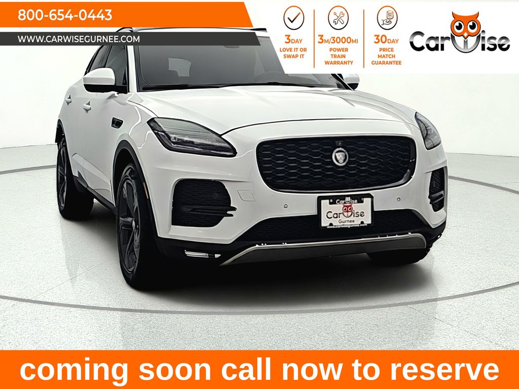 White 2021 Jaguar E-PACE SUV / Crossover All-Wheel Drive 9-Speed Automatic
