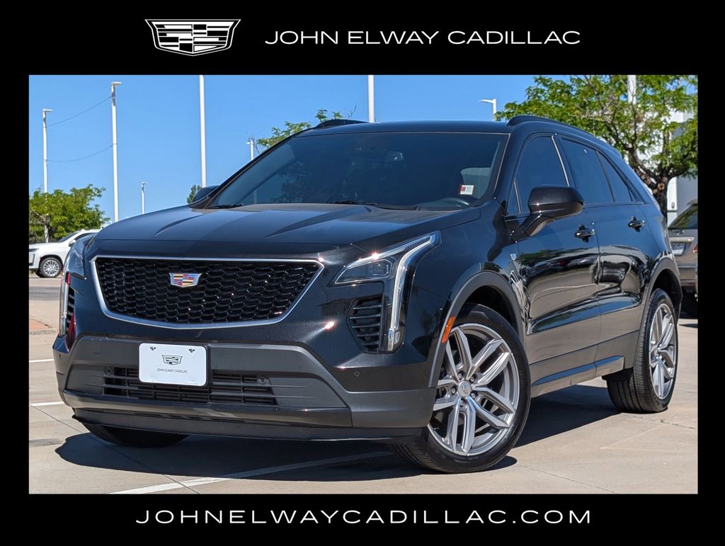 Stellar Black Metallic 2020 Cadillac XT4 Sport AWD SUV / Crossover Four-Wheel Drive 9-Speed Automatic