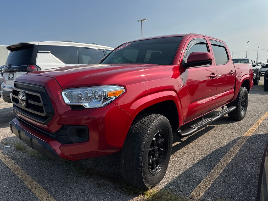 Barcelona Red Metallic 2023 Toyota Tacoma Pickup Truck Four-Wheel Drive 6-Speed Automatic