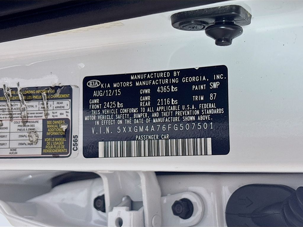 2015 Kia Optima LX