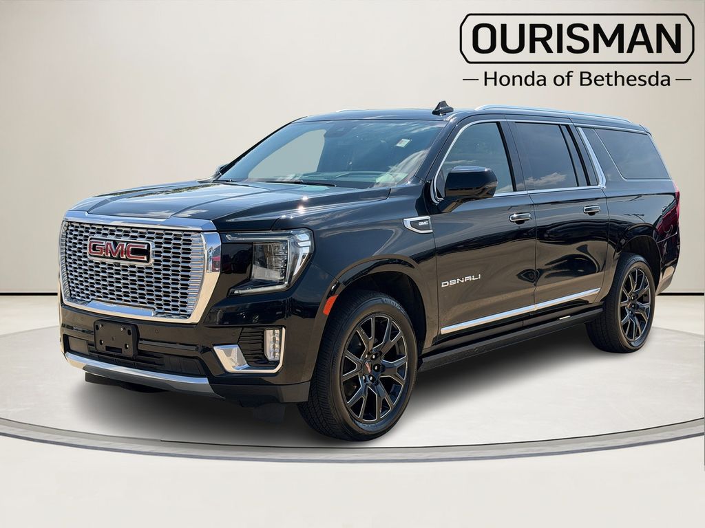 Onyx Black 2023 GMC Yukon XL SUV / Crossover Four-Wheel Drive