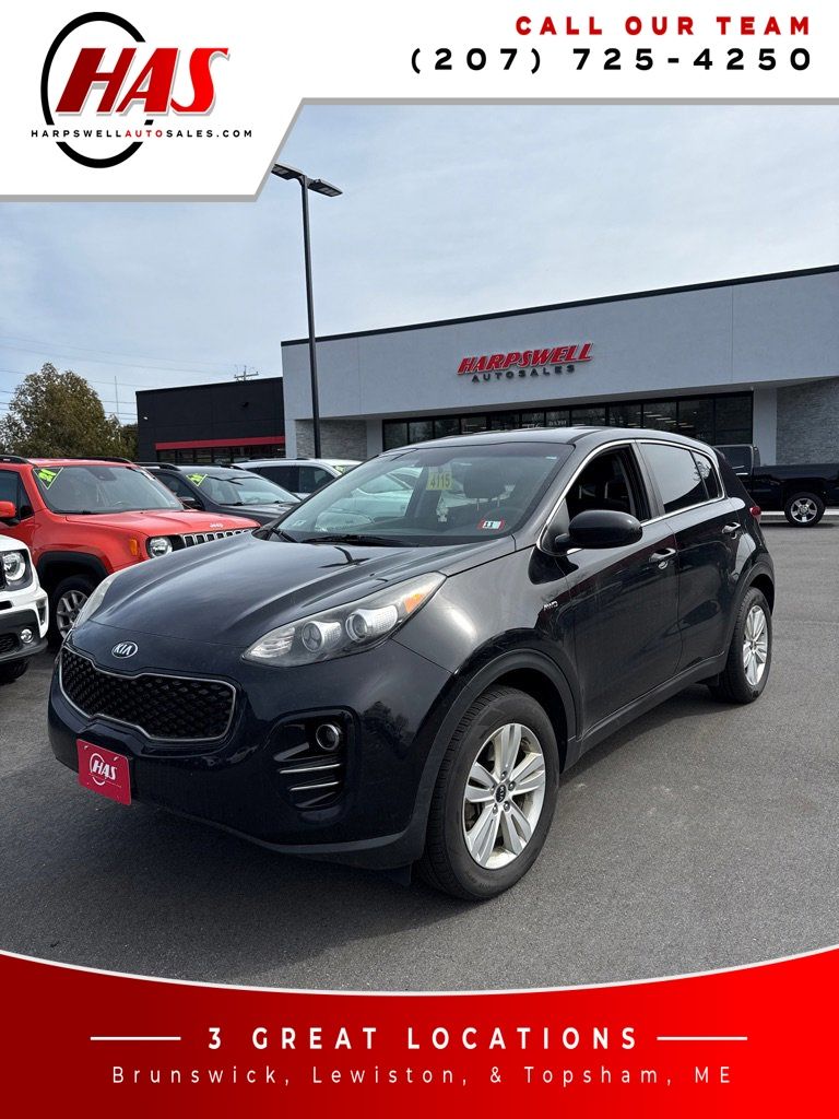 Black Cherry 2019 Kia Sportage LX AWD SUV / Crossover All-Wheel Drive 6-Speed Automatic Overdrive
