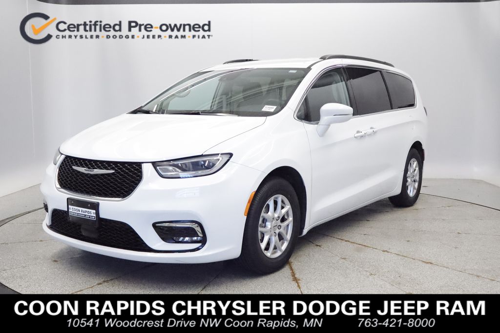 Bright White Clearcoat 2022 Chrysler Pacifica Minivan Front-Wheel Drive 9-Speed Automatic