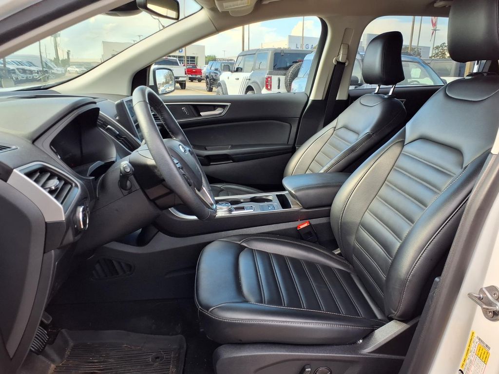 2024 Ford Edge SEL White at North Houston Mitsubishi